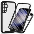 Samsung Galaxy A35 360 Protection Series Case - Black / Clear