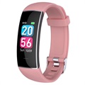 Waterproof Bluetooth Fitness Activity Tracker KH20 (Open Box - Excellent) - Pink